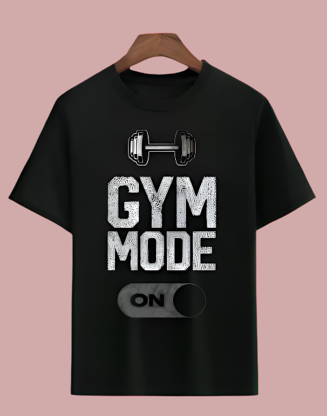 Men's Gym T Shirt (GYM MODE ON)